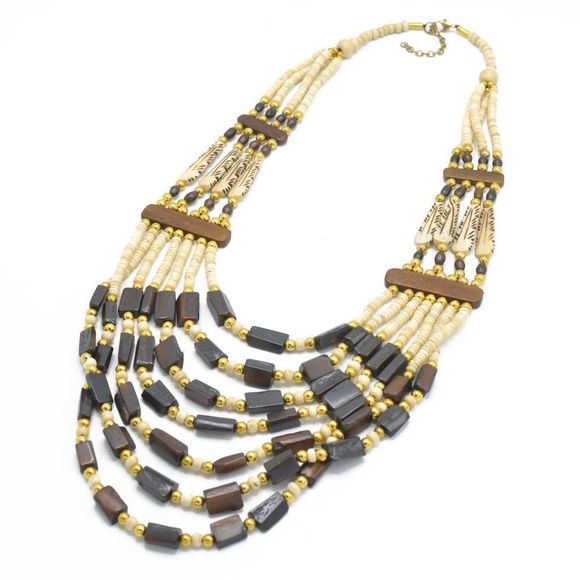 STATEMENT NECKLACE ID 9  - Picture 3 of 4